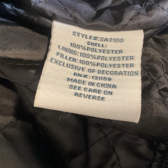 Sebby Olive Green Bomber Jacket with Patches Women’s size Large - Picture 10 of 14